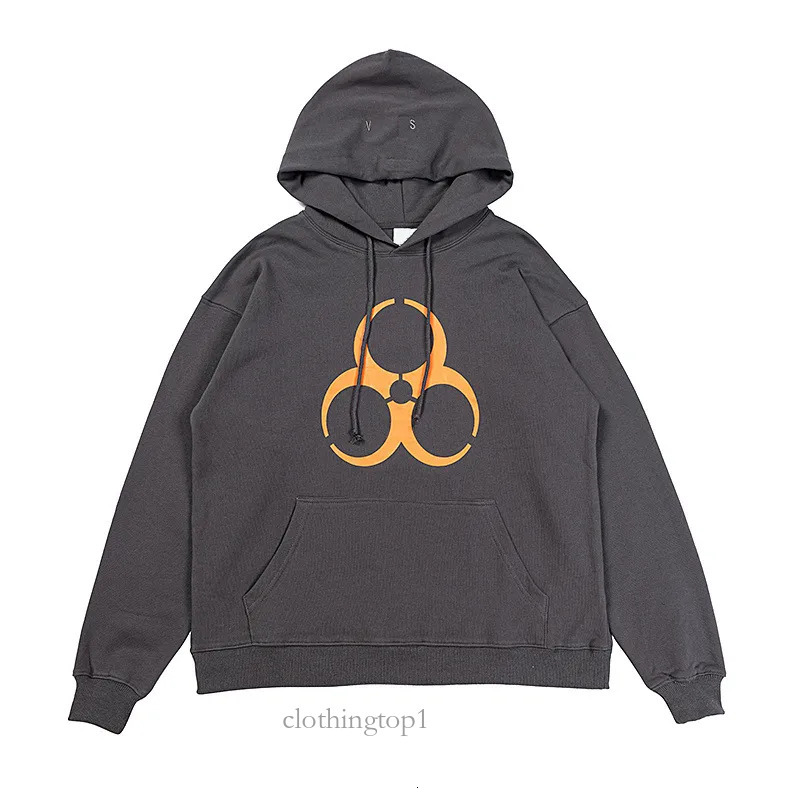 Designer Mens Hoodies VET Hoody Hooded Sweatshirt Pullover Autumn Winter Loose Casual Men Women vetement hoody Letter Printed Long Sleeve Drawstring Sweater