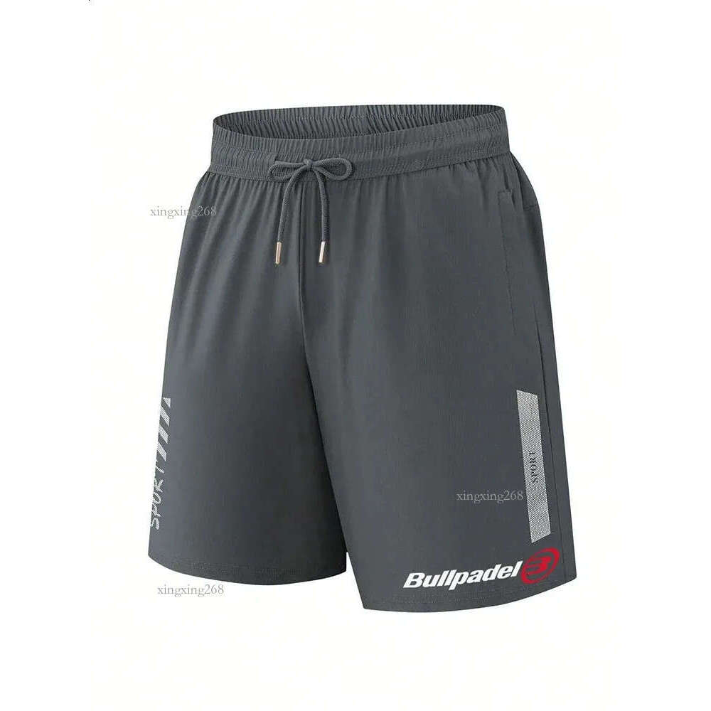 Bullpadel Summer Mens Beach Pants Breathable Casual Shorts Basketball Sports 240819