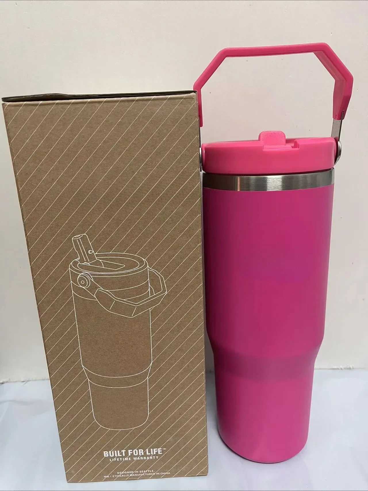 Handheld stainless steel car cup car cooling king cup cup accessories 30oz 887ml Y241114