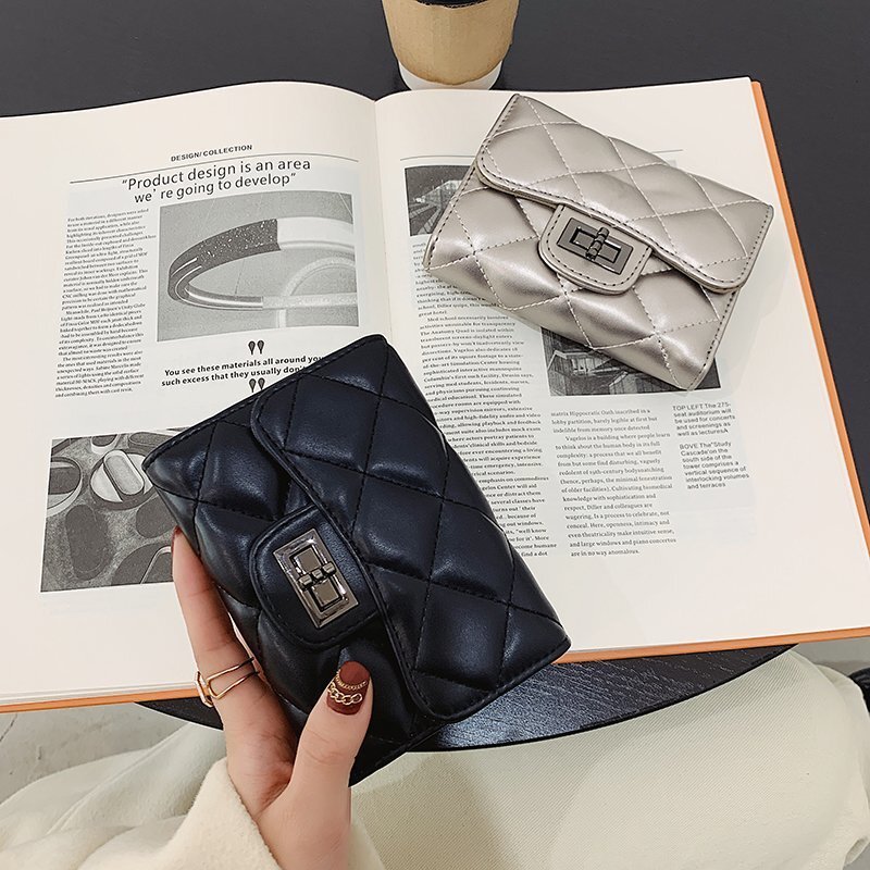New gge Xiaoxiangfeng Mini Soft Bag Multi Card Designer Wallet