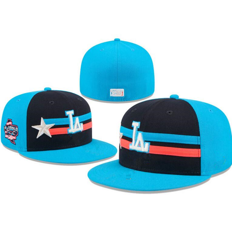 J006 Outdoor Embroidery Casquette Unisex Snapback Baseball Cap Ball Cap All Team Cotton Fully Sealed Designer LA Size Hat