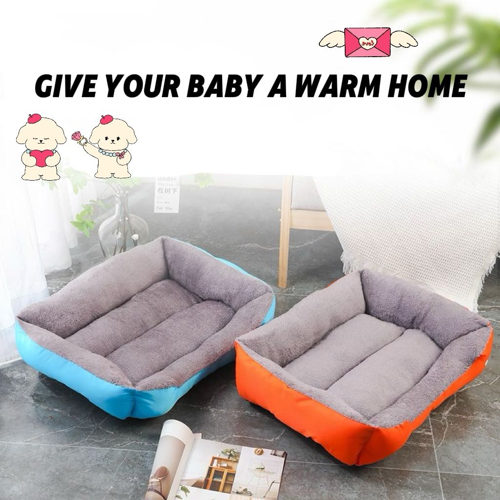 Warm Bone Pet Dogs Bed Washable House Cat Puppy Cotton Kennel Mat Soft Nest Dog Baskets Pet Products For Small Medium Large Dog