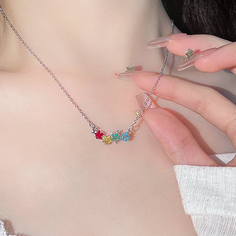 Chic Summer Beach Style Starfish Earrings - Premium Stainless Steel Necklace Collection for Ladies