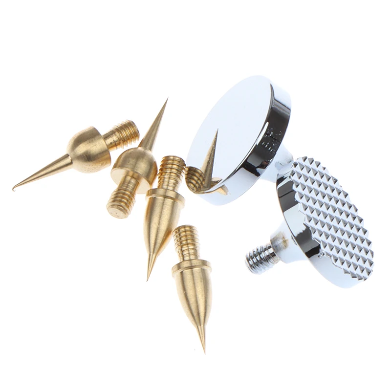 6Pcs/Set Special Copper Needle Replace Tips for Fibroblast Plasma Pen Face Eyelid Lift Wrinkle Tattoo Spot Mole Removal