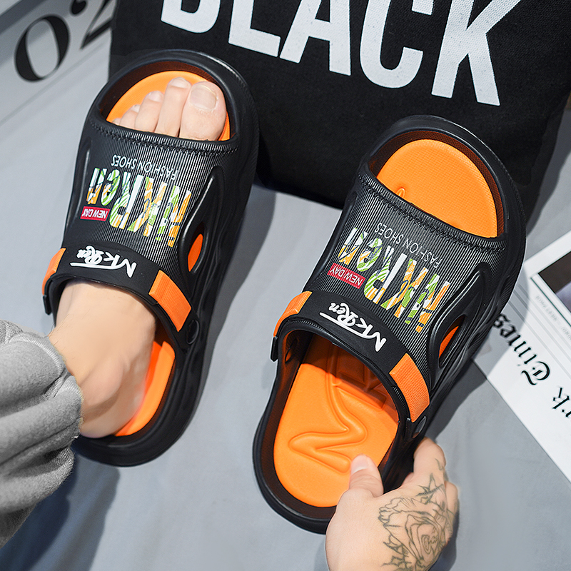 New Design Men's Outdoor Sandals Slippers Beach Comfortable Slides Clogs Men Casual Shoes Garden Shoes Men Beach Slippers 45 46