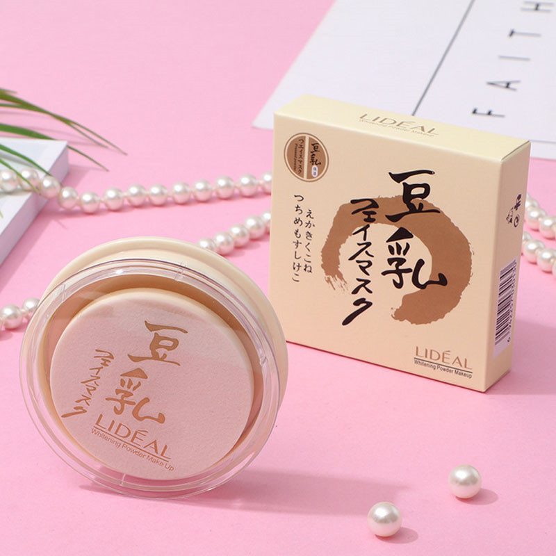 Powder Foundations Face Oil control Mineral Brighten Concealer Matte Setting Waterproof Whitening Pressed TSLM