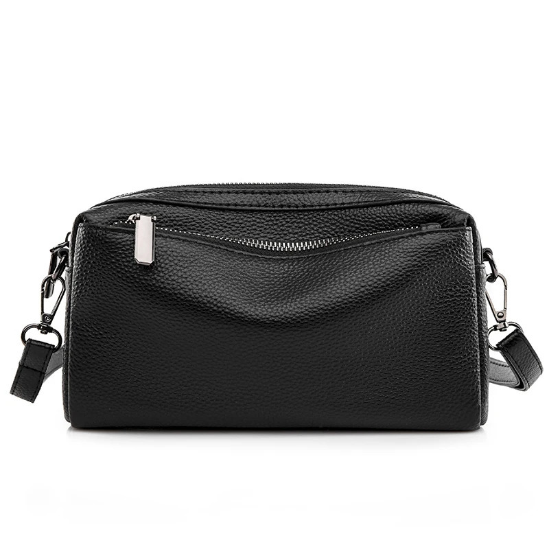 High quality soft leather handbag womens bag cowhide leather shoulder cross body womens bag womens handbag 241113