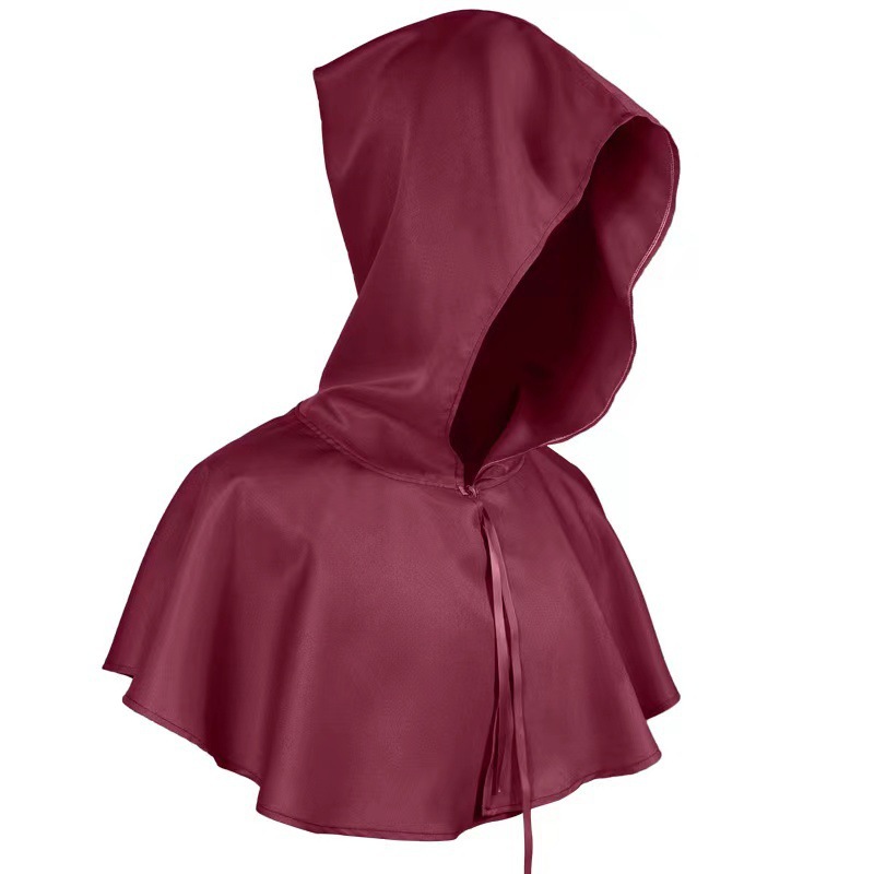 Costume Accessories Cos Costume Full of Oppressive Death Cloak Medieval Adult Hooded Cloak Cosplay Costume Love Live Cosplay
