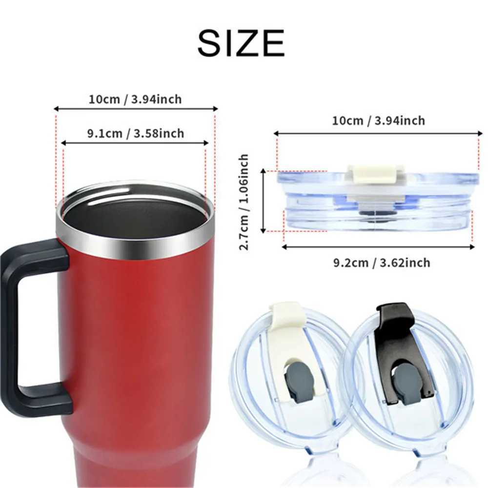 Replace the 40 ounce explosion-proof splash proof cover with a handheld leak proof sealing cover suitable for familiar cups Y241114