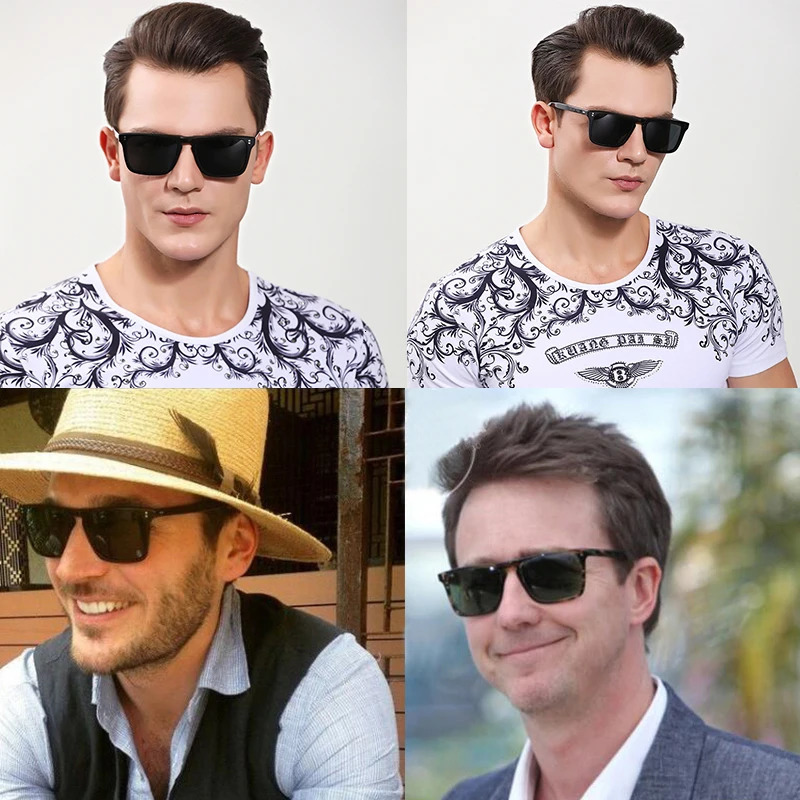 Square Retro Womens Sunglasses Fashion OV5189 Driving Transparent Acetic Acid Retro Polarized Sunglasses Mens Sunglasses 241114