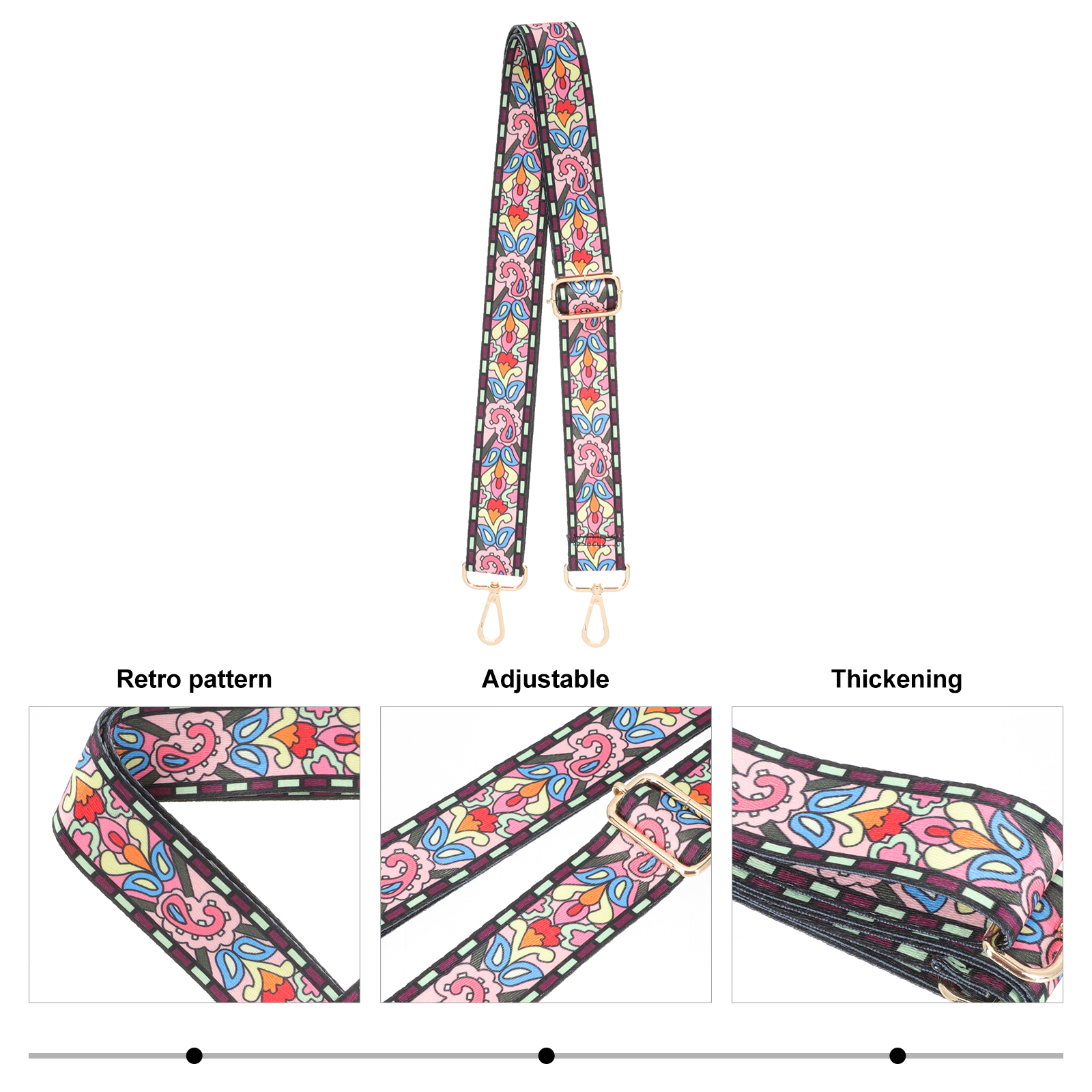 Banjo Strap Creative Belt for Gift Replacement Vintage Shoulder Straps Accessory