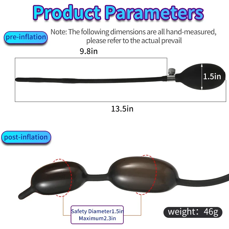 Inflatable Urethral Sounding for Men Male Masturbator Catheter Dilator Penis Plug Urethra Sounds Penis Expander Adult Sex Toys