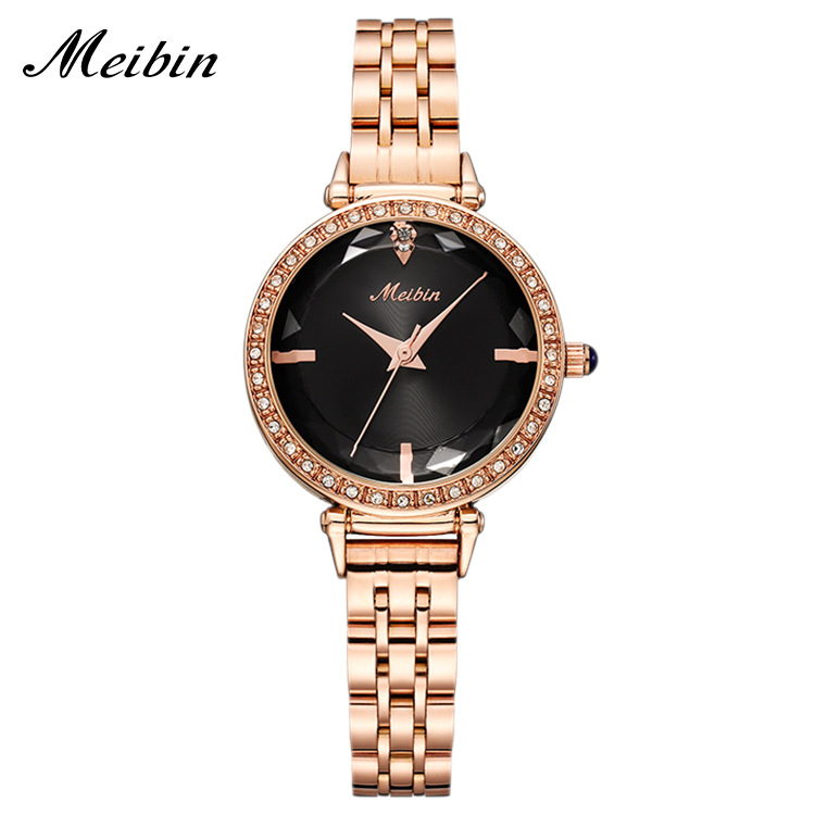 Women's watch compact dial simple temperament quartz ladies watch fashion thickness 10mm dial diameter 30mm alloy waterproof watch fashion 001