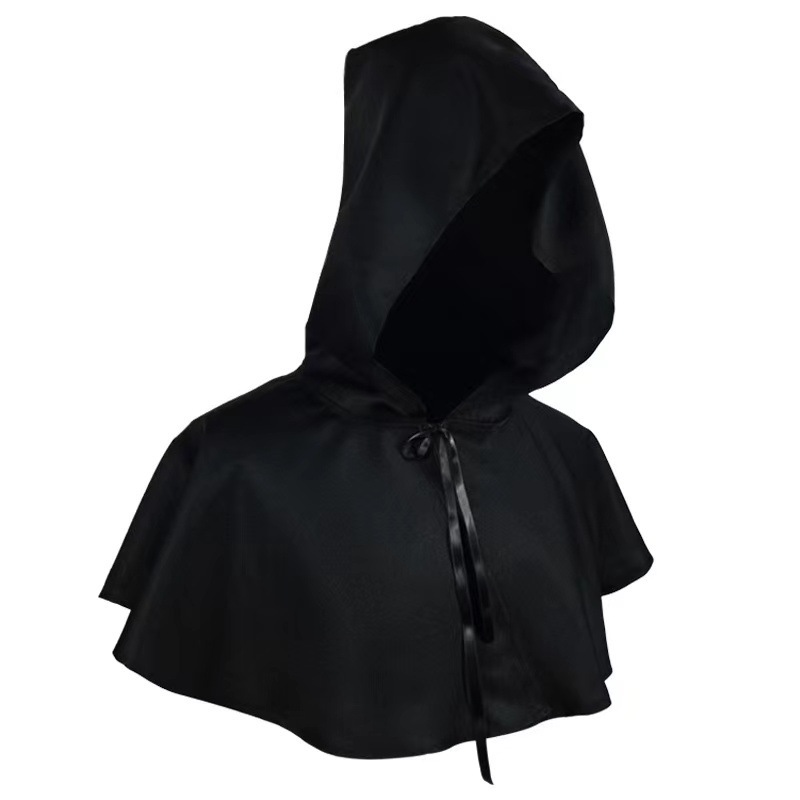 Costume Accessories Cos Costume Full of Oppressive Death Cloak Medieval Adult Hooded Cloak Cosplay Costume Love Live Cosplay