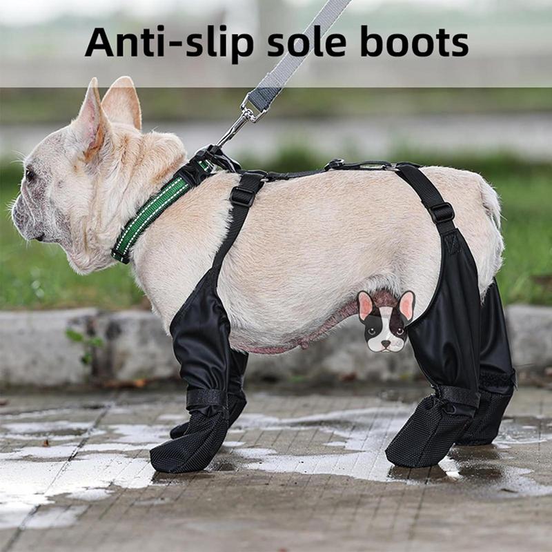 Boots With Suspenders Boot Leggings Anti Slip Dog Shoes Pet For Small Puppy Dogs Adjustable Pets Paws Protector