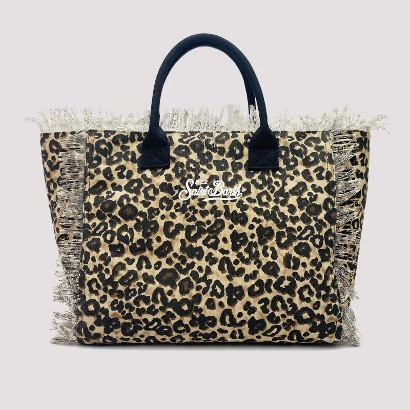 Checkered Handmade Tassel Handbag Canvas Comfortable Trendy Fashion Bag Large Capacity Casual Travel Ladies Bag 241114