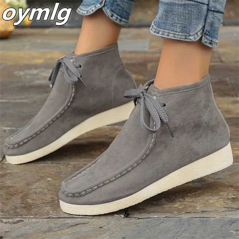 New casual and sturdy single shoes for with thick round toes increased sole and upper M241113