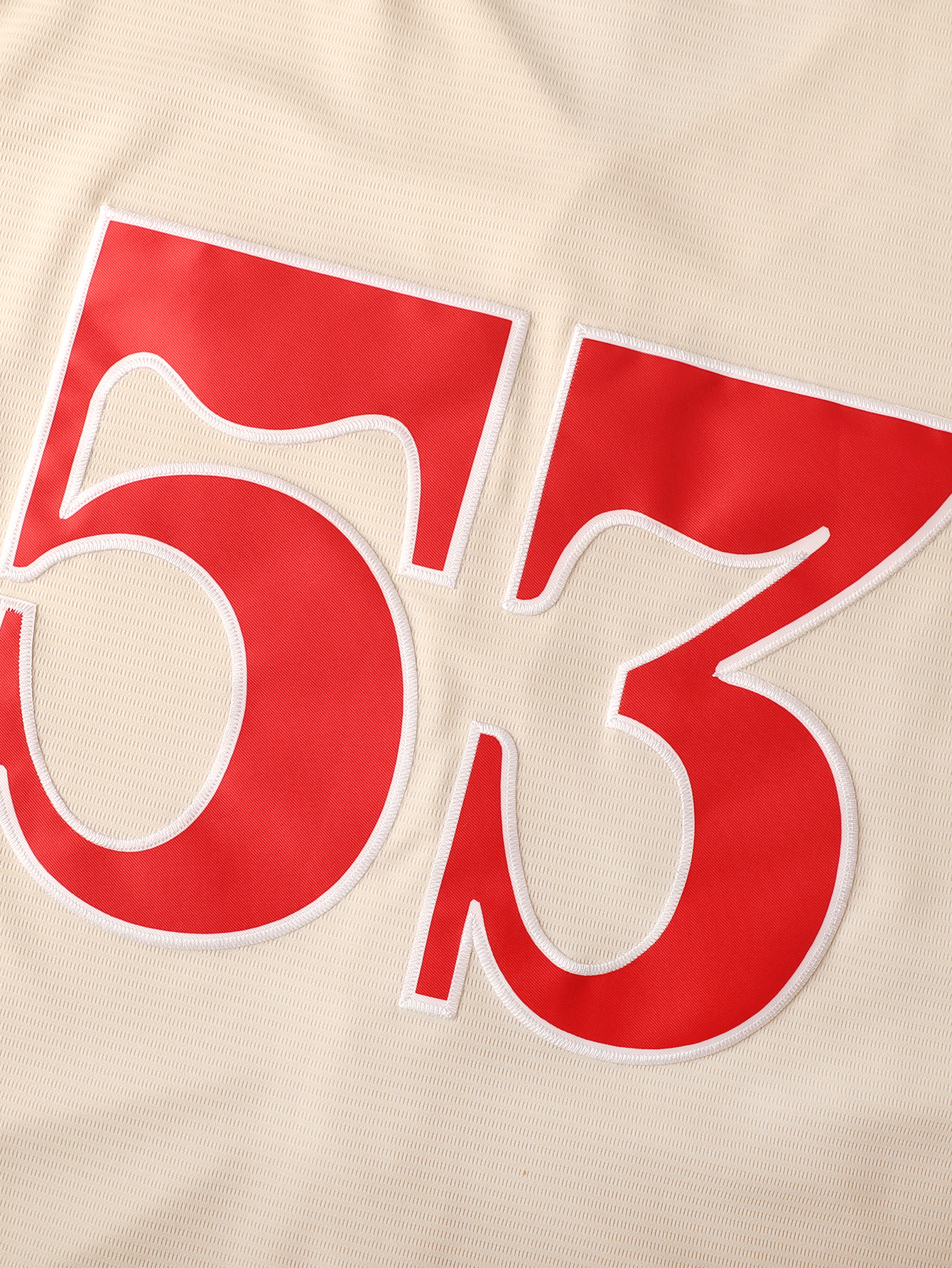 53 Beige Baseball Jersey Stitched Personalized Name Number comfortable and breathable sports Jersey
