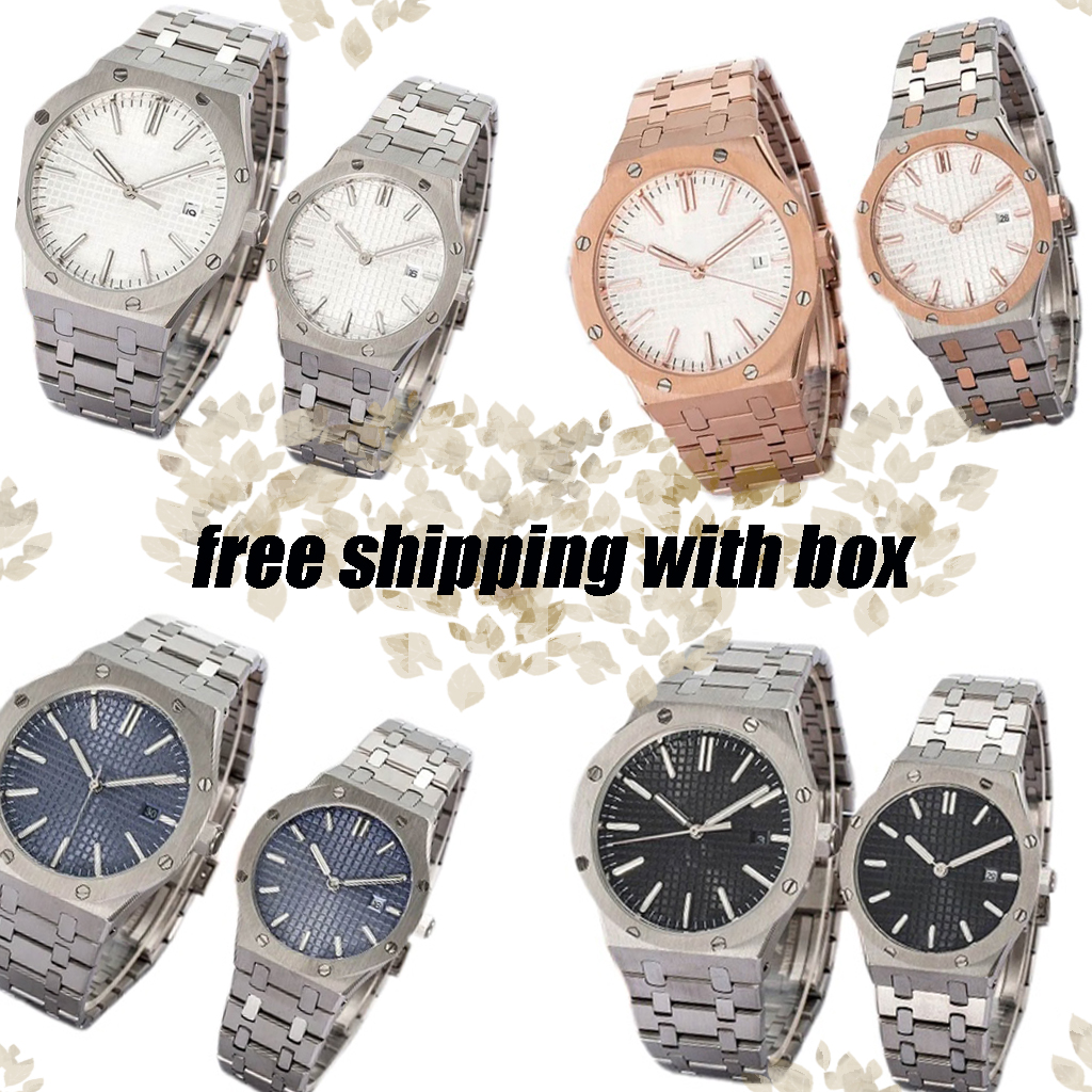watches mechanical movement mens watch couple womens black gold silver stainless steel bracelet waterproof with calendar designer watch 33/41mm with box