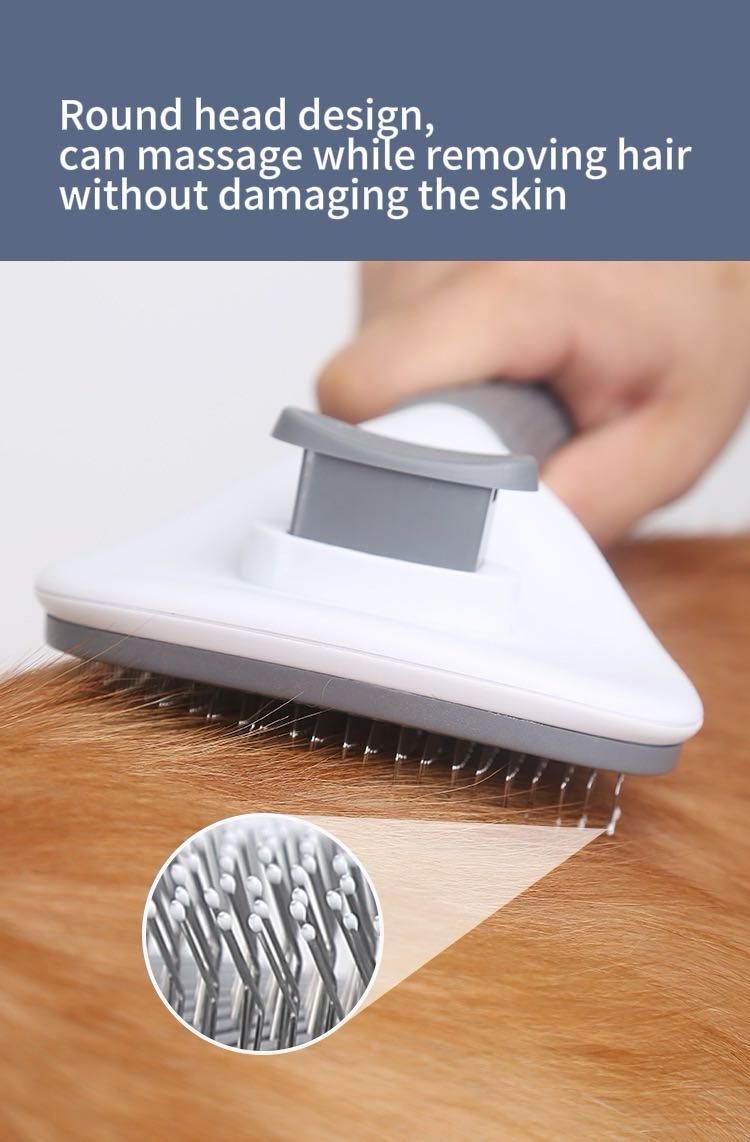 Pet Dog Hair Brush Cat Comb Pet Hair Remover Brush for Dogs Cats Puppy Kitten Grooming Tools Dogs Accessories Pet Supplies