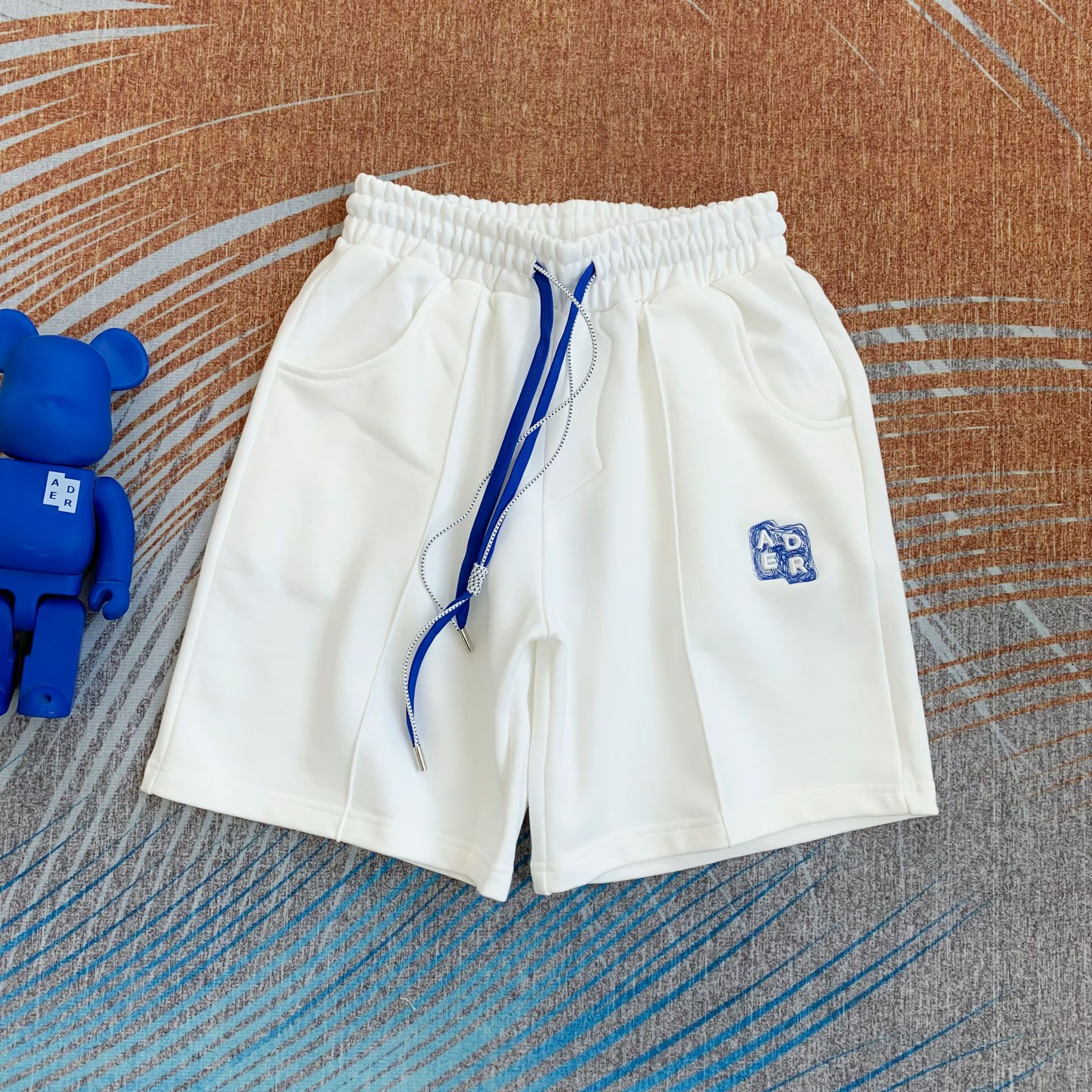 Men's Shorts Summer Oversized Ader Error Embroidered Letter Drawstring Sweatpants Men Women 1:1 Quality