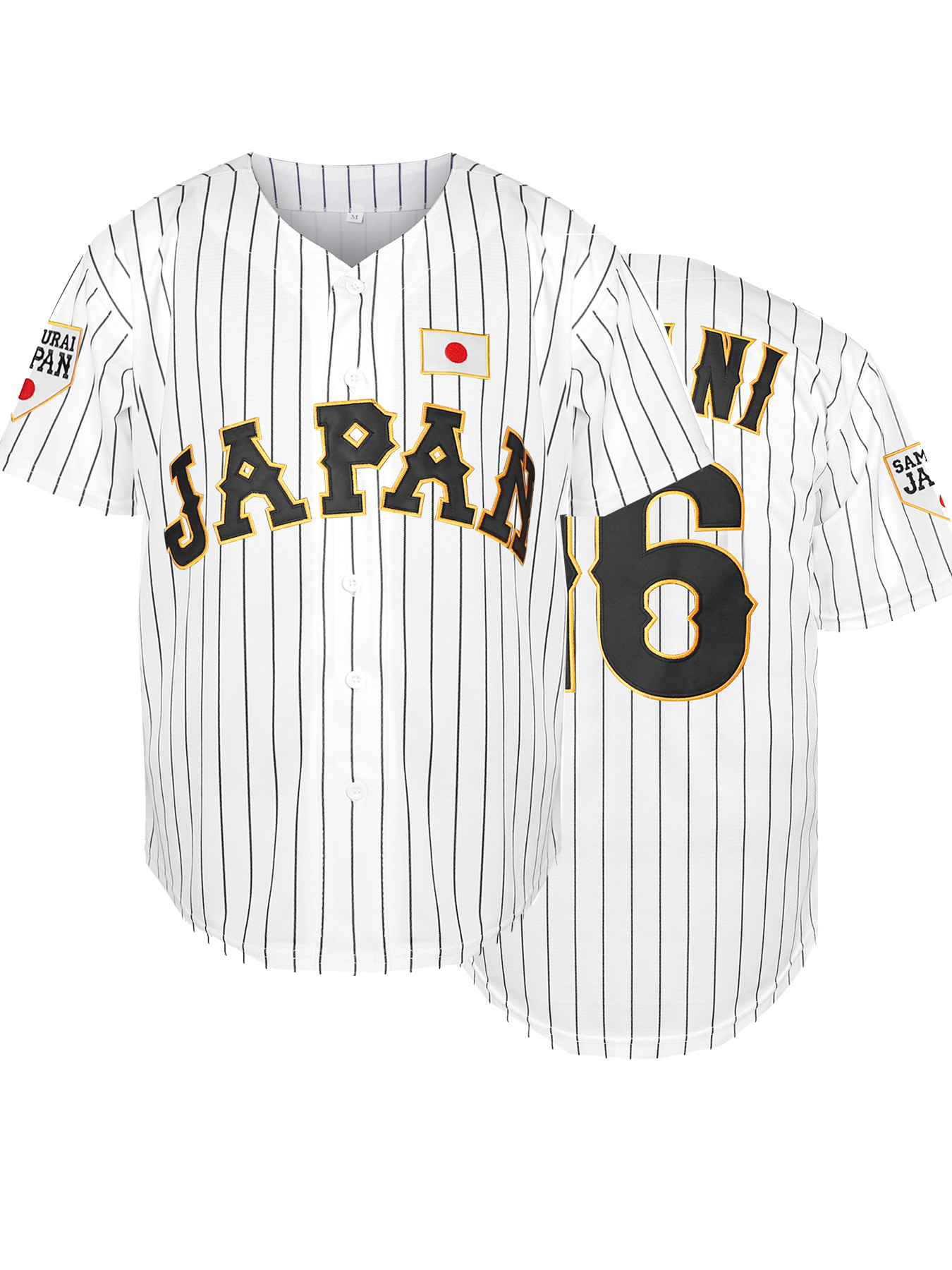 16 Embroidered Letter Number V-Neck Baseball Jersey Men's Short Sleeve Striped Comfy Top For Training, Compeon, And Casual Wear - Breathable, Moi