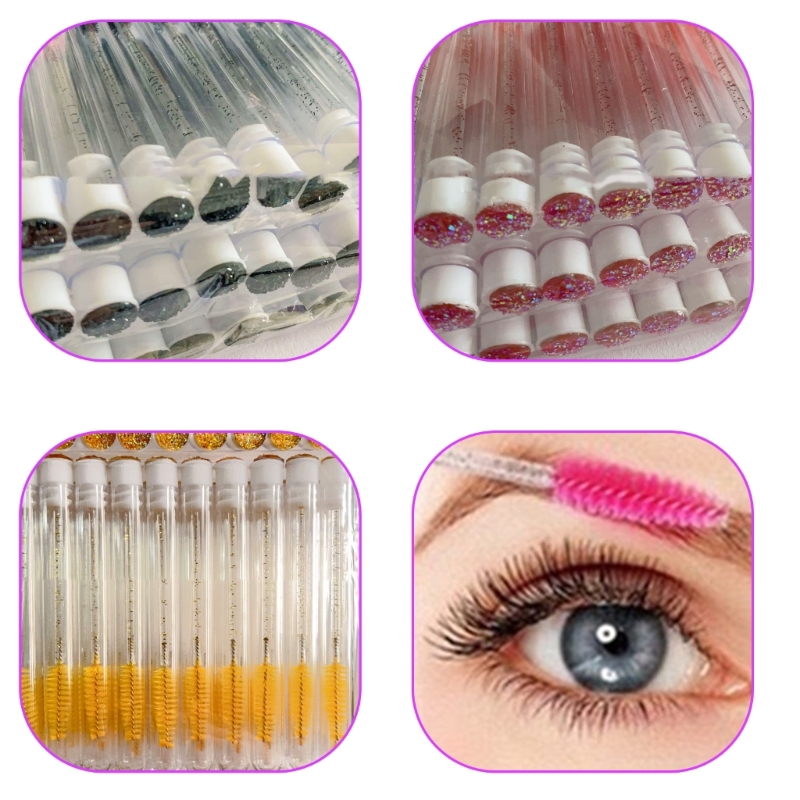 be Disposable Wands RXJC Eyelash Brush Mascara Makeup Brushes Applicators Eyebrow