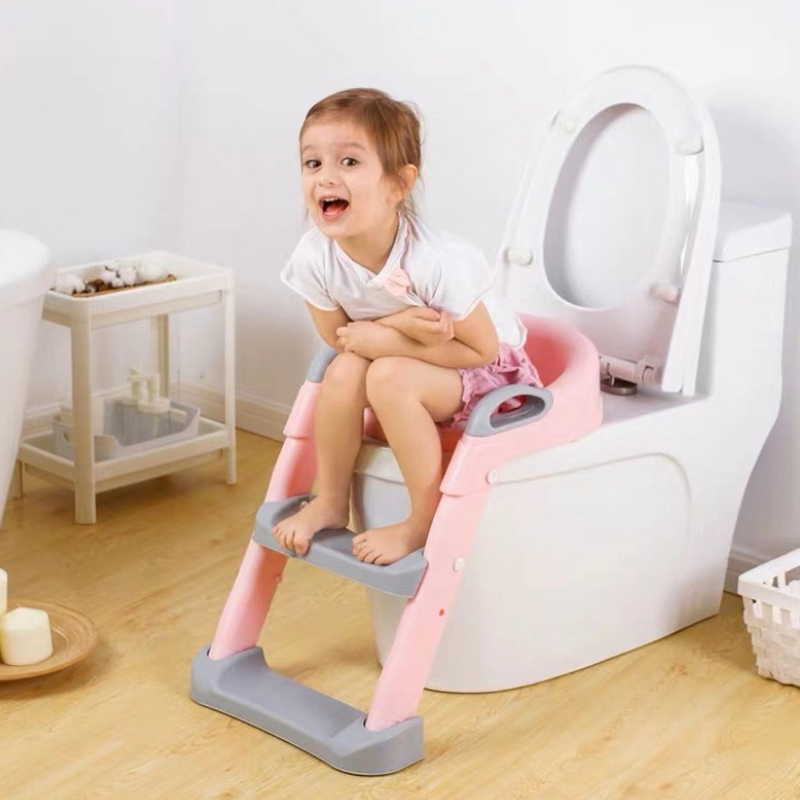 Children's toilet seat toilet ladders female baby male child toilets ladder toilet baby rack staircase baby household use YA166