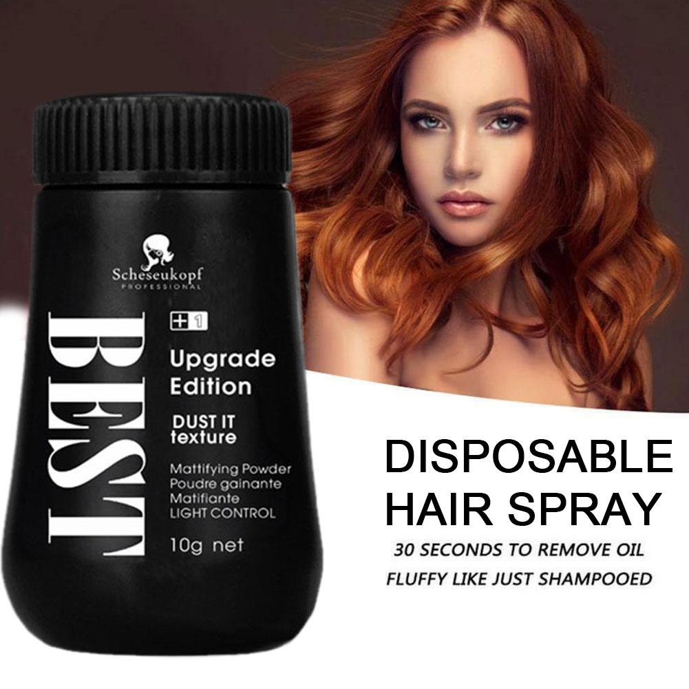 6pcs/lot New Fluffy Hair Powder Mattifying Powder For Increased Hair Volume Styling To Finalize Hair Design Unisex Hair Powder