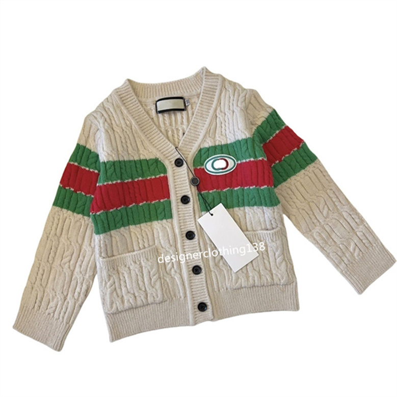 Fall/Winter High Quality Children's sweaters Designer Boys & Girls High Quality Sweaters Baby Jumpers Sweatshirts Children's warm Printed Clothing size 90-150cm a18