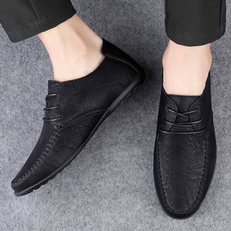 Mens Dress Shoes Oxfords Casual Lightweight Flat Shoes For Wedding Business PartyXJ250118