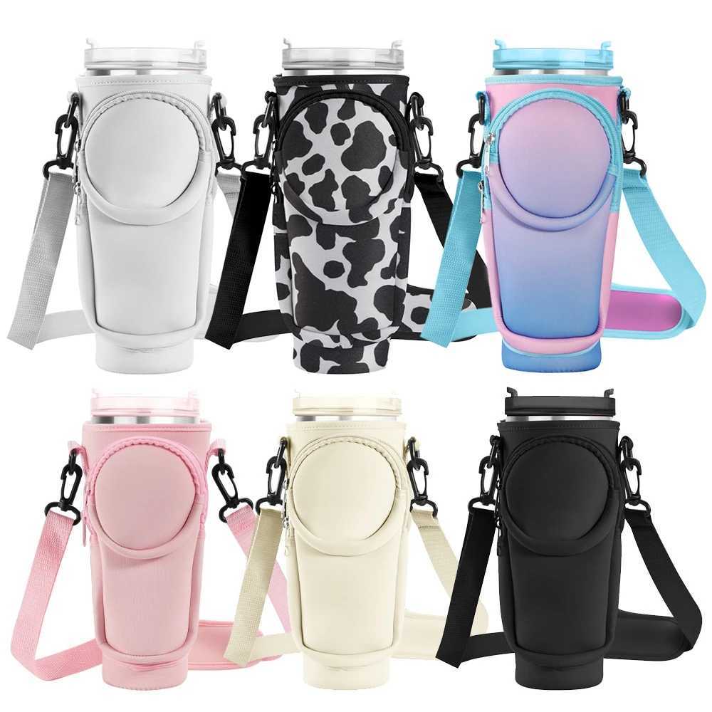 40 ounce water bottle bag with adjustable shoelaces used for water bottle bags in Insulated Sle boxes Y241114