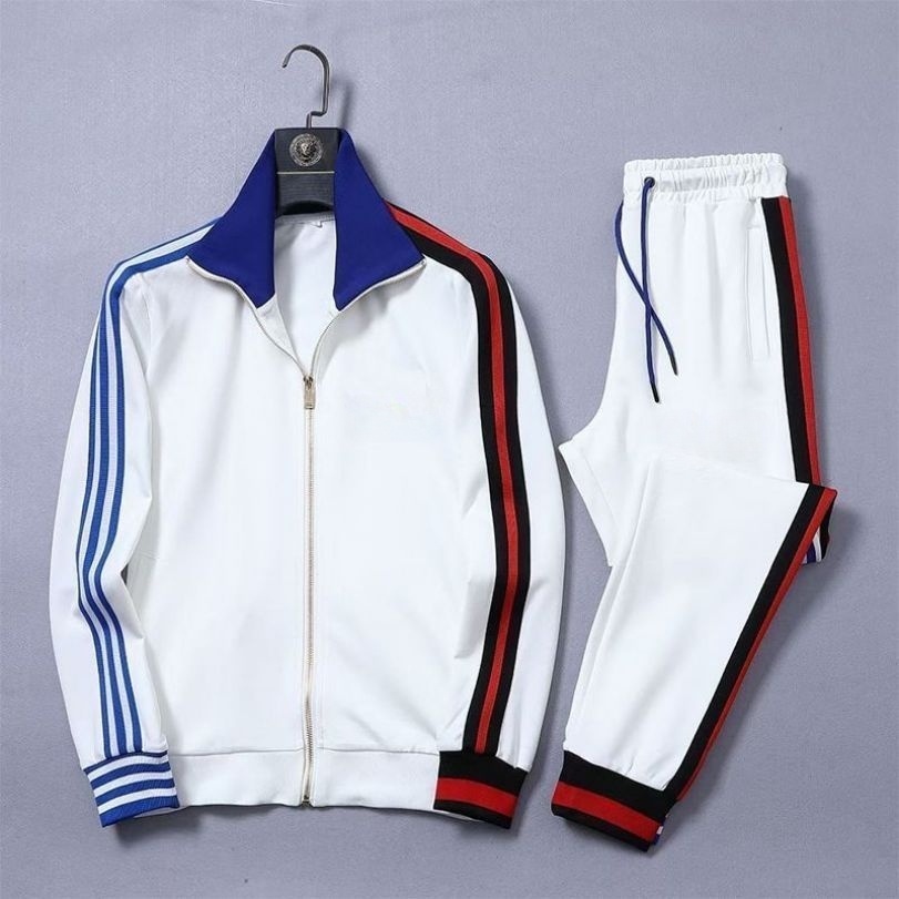 Men tracksuit Set Brand Mens Tracksuit women's long sleeve Sporting Fitness Clothing Two Pieces Long Sleeve Jacket + Pants Casual Men's Track Suit