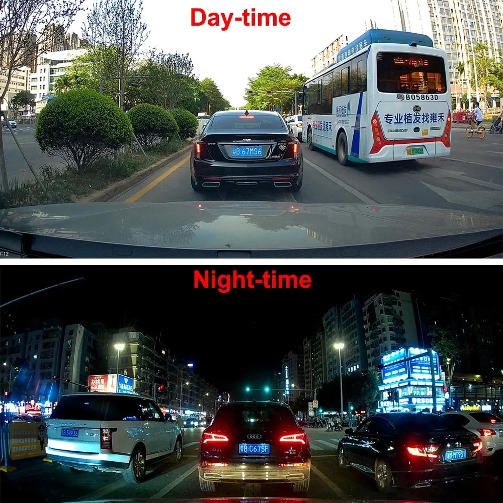 Universal Car DVR Dash Cam 4K Rear View Auto Dashcam For Car Camera 2160P Video Recorder Reverse Dvr WIFI 24H Parking Monitor