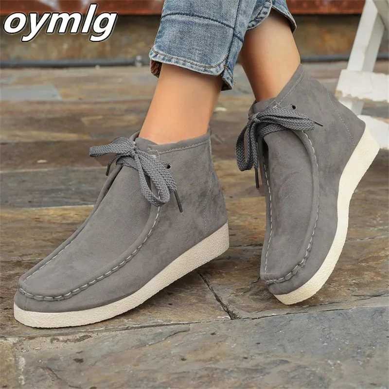 New casual and sturdy single shoes for with thick round toes increased sole and upper M241113