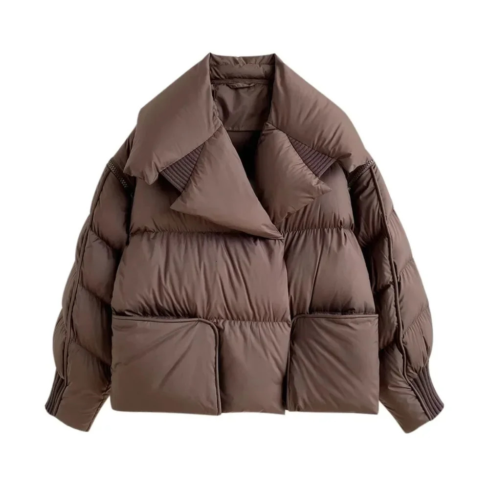 Womens down jacket white duck down jacket womens winter inflatable jacket short sleeved warm detachable sleeves for the park 241113