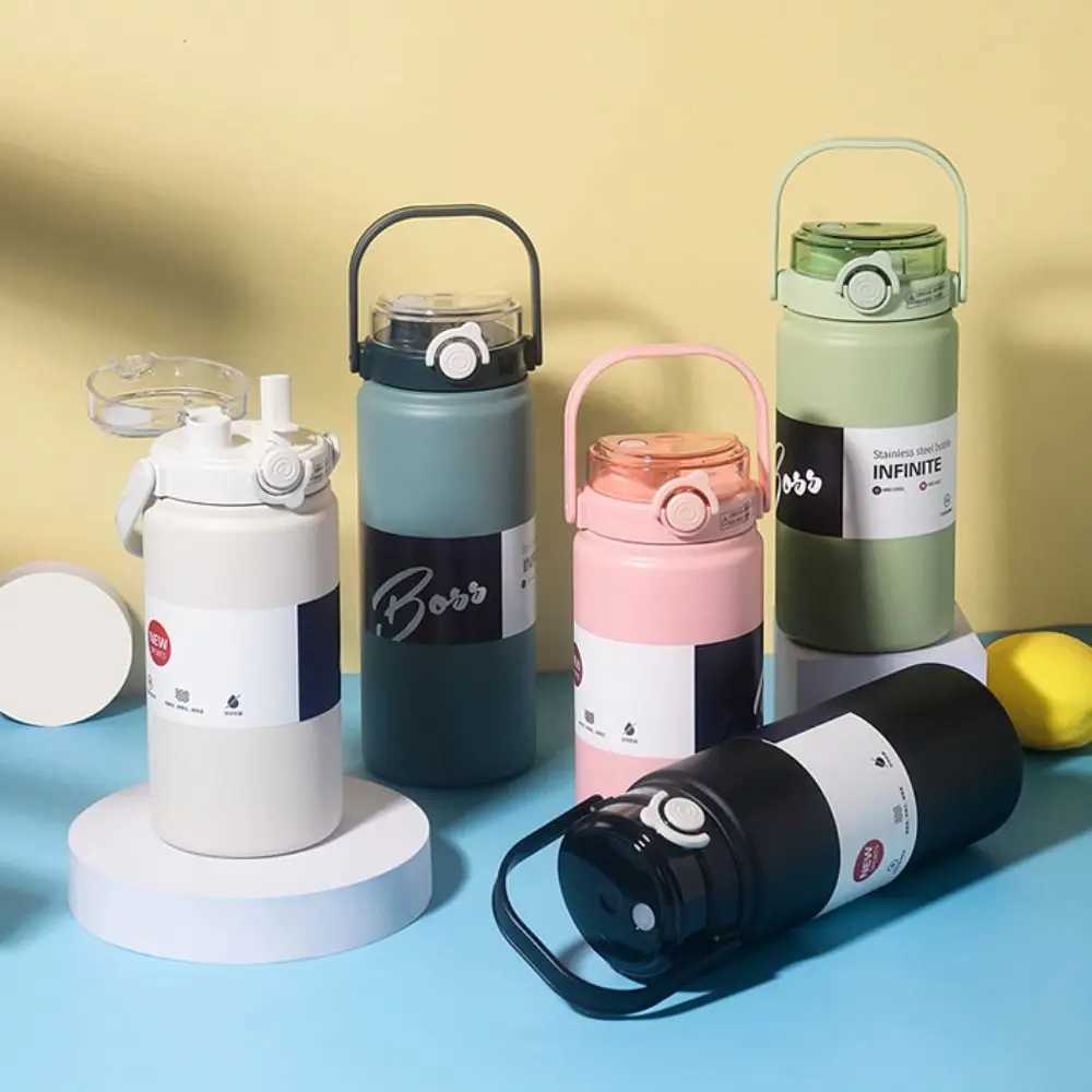 Hot water bottle vacuum flame cup 316 stainless steel commercial large capacity autumn Pruntion sports water bottle Y241114