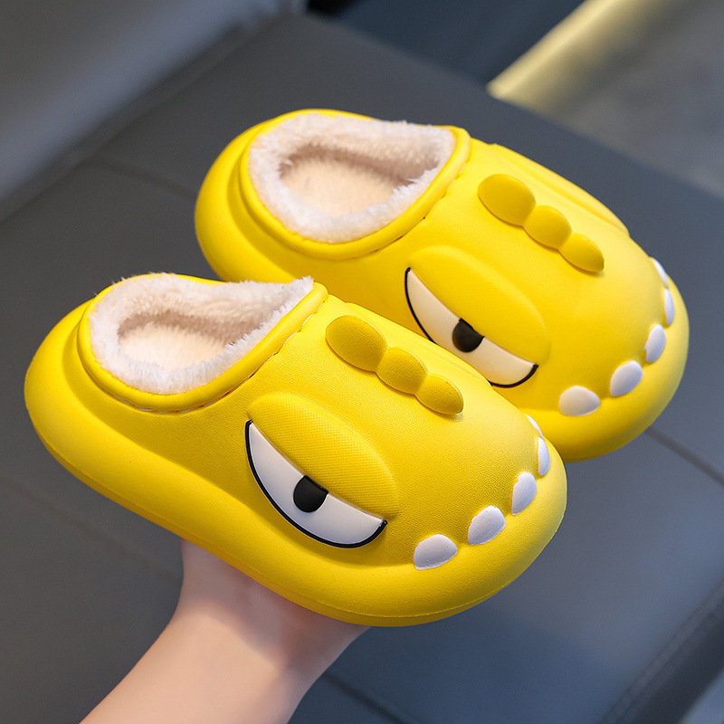 2024 New Shoes Designer Free Shipping Winter Children's for Boys Girls Warm, Anti slip, and Plush Baby Cotton Slippers dh910320090