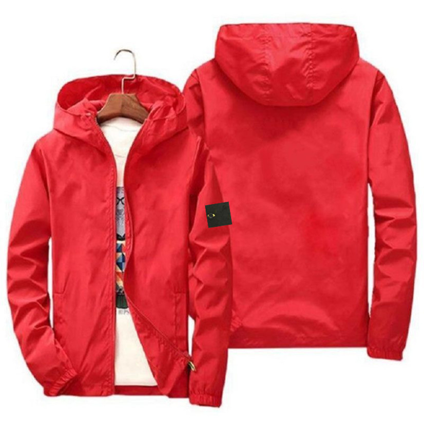 Men's hooded classic casual brand bomber spring and summer candy color fashion sun protection jacket men