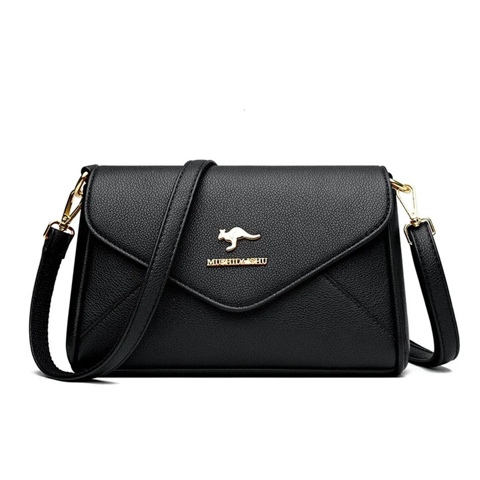 y ner Ladies Handbags High Quality Leather Shoulder Bags for Women Female Crossbody Bag Purses and Sac 241111