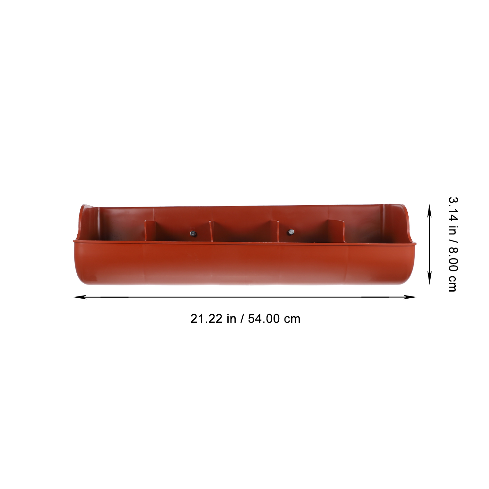 Accessories Pig Feed Trough Baby Chicken Feeder Livestock Feeding Tray Pp Plastic Groove