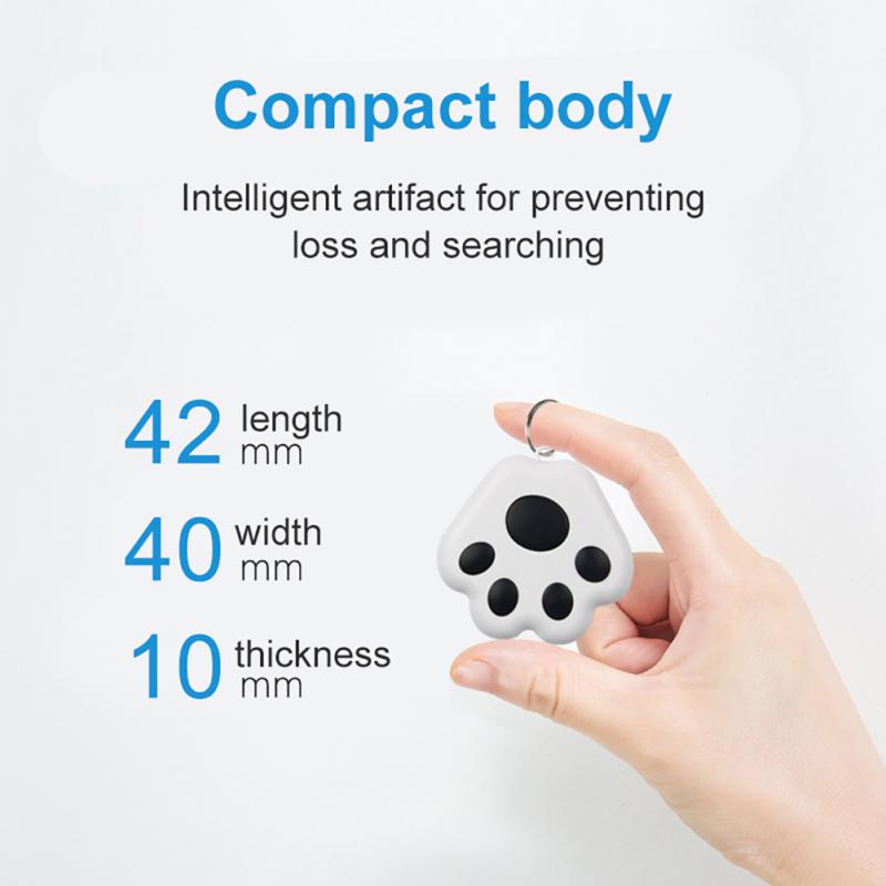 Smart Gps Tracker Antiloss Device Locator Pet Cat Dog Collar Key Chain Tracker Two-way Search Locator Anti Loss Device