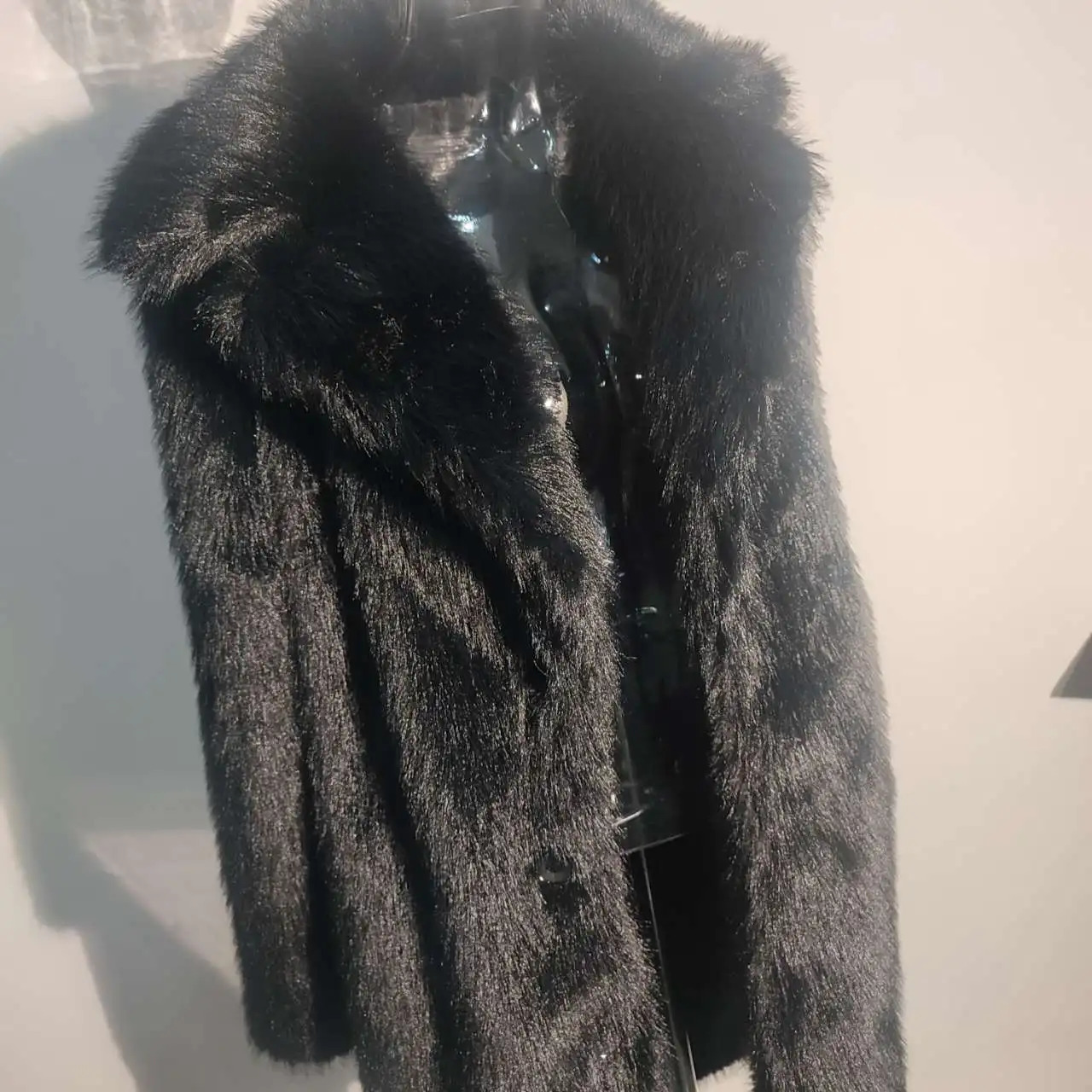 PFHQ Winter Mens Long Fox Hair Coat Fashionable Handsome Fashionable and Casual Fur Thick Windproof Clothing 21Q4434 241113