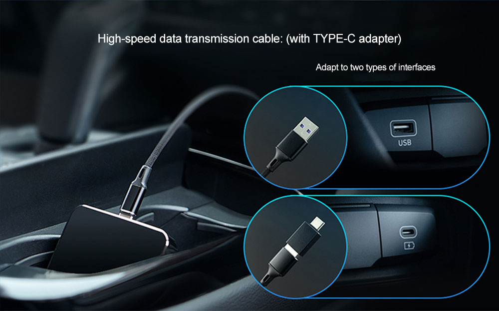 KBOX LED Light android 13 car play ai box Qualcomm SM6225 chipset 4gb 64gb SIM card wireless carplay adapter magic box