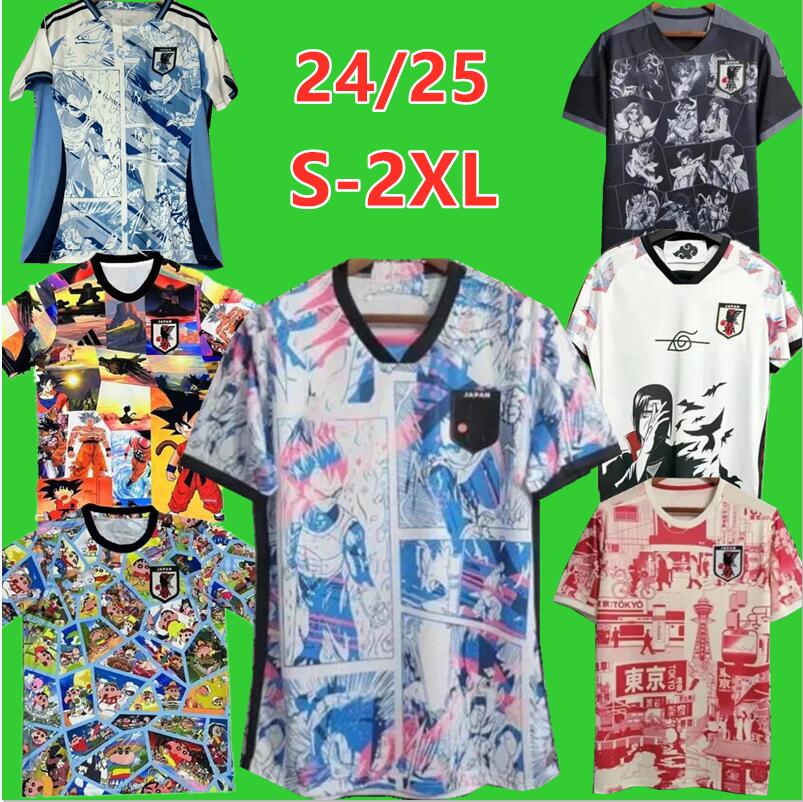 2024 JapAn Soccer Jerseys Cartoon UEDA ITO ISAGI ATOM TSUBASA MINAMINO DOAN KUBO MITOMA MORITA ENDO NAKATA 23 24 25 Japanese uniform Football Shirt T Chinese dragon 99