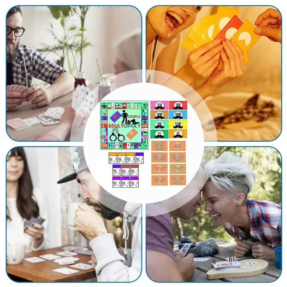 Adult Couple Game Night Intimacy Card Chessboard Game Adult Date Night Idea Relationship Card Game Girlfriend and Boyfriend W241114