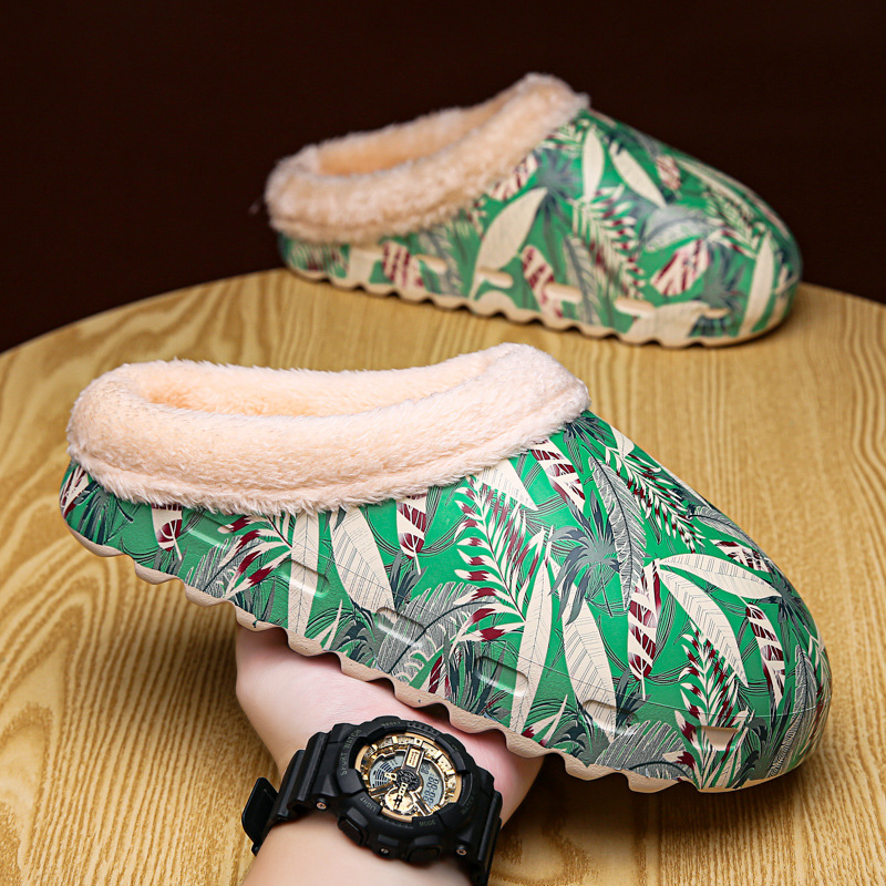 free shipping slides designer shoes thick soled cotton green flat bottom slippers womens slipper sandals sliders women 4 5dfda