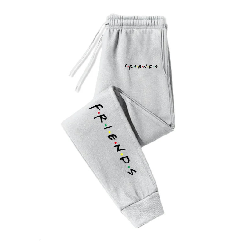 Fashion Friends printing Sweatpants Men Women Simple Fitness Wild Mens Trousers Casual Harajuku Pants Male 241114