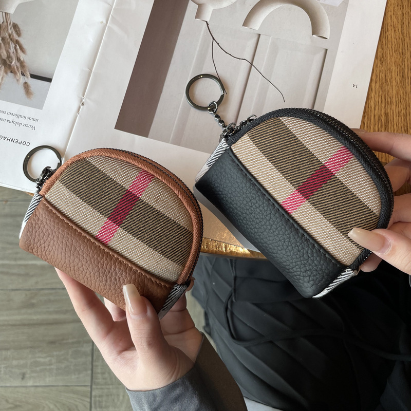 Zero Women's Small Money New Trend Exquisite High End Mini Compact Storage Zipper Coin Bag Wallet