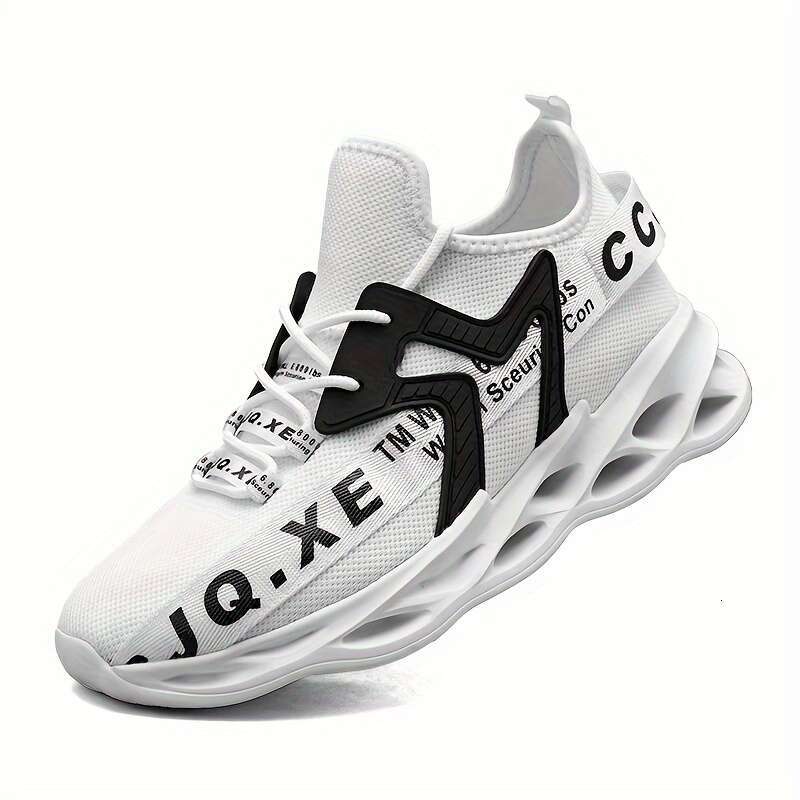 Athletic Sneakers Men - Breathable Comfort, Slip-Resistant, Lace-Up Design for Outdoor Sports & Casual Wear
